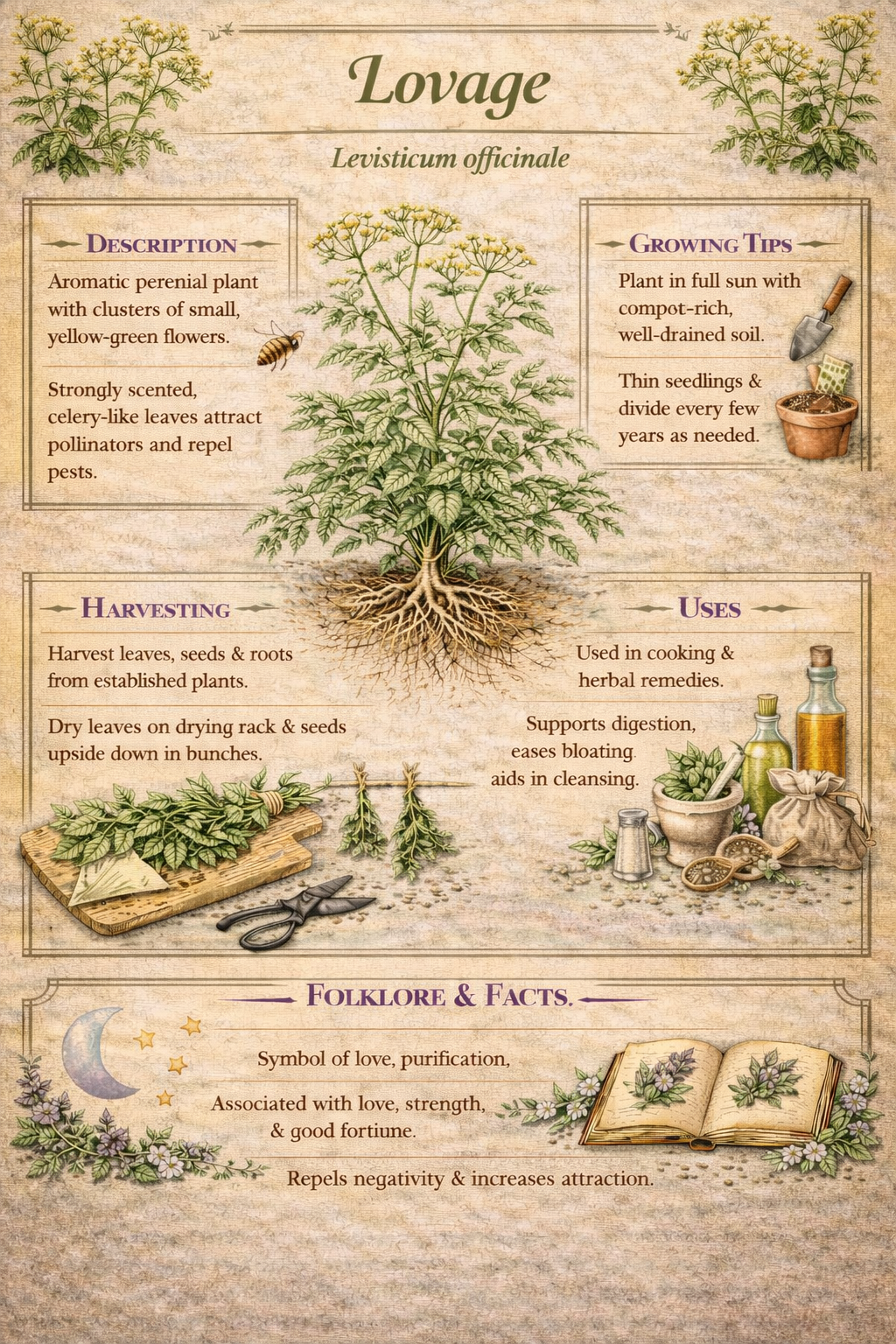 Ultimate Herbal Reference Collection Vol. 2 | 24 Botanical Plant Guides | Printable Herbal Library